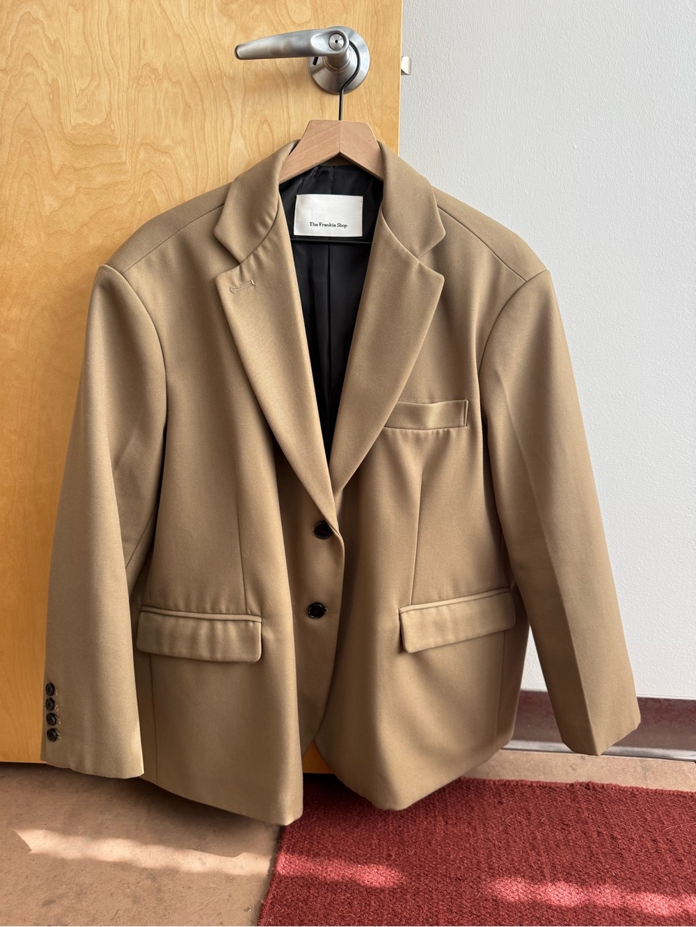 The Frankie Shop Oversized Boyfriend Blazer